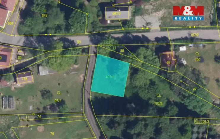 Prodej zahrady, Chřibská - Horní Chřibská, 385 m2