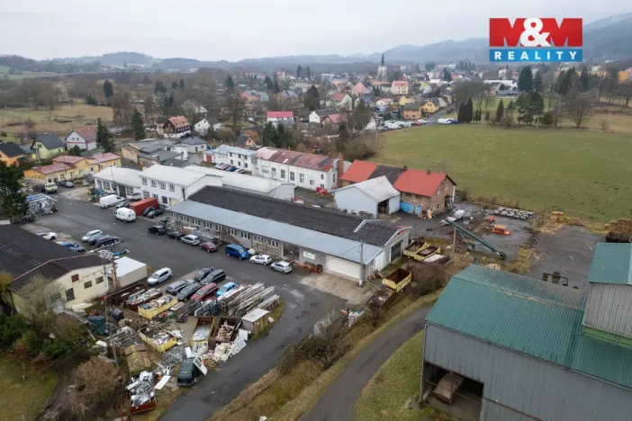 Pronájem výrobních prostor, Hroznětín, Potoční, 792 m2