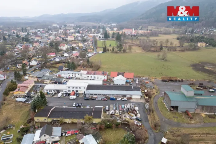 Pronájem výrobních prostor, Hroznětín, Potoční, 792 m2