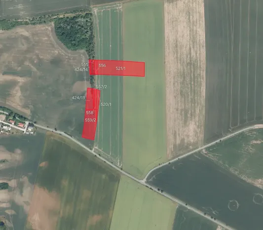 Prodej pole, Klučov, 57736 m2