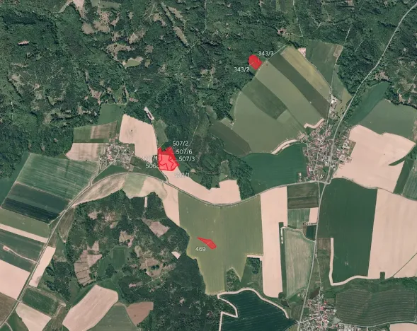 Prodej pole, Březová, 49876 m2