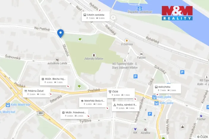 Prodej bytu 1+kk, Kolín, Sluneční, 29 m2