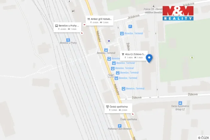 Pronájem kanceláře, Benešov, Žižkova, 34 m2