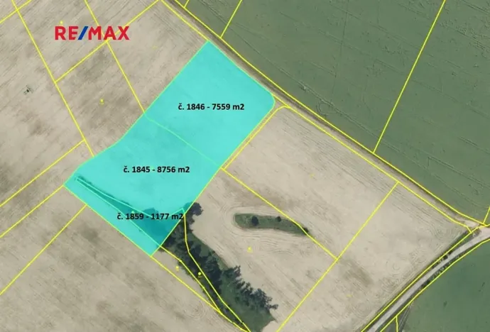 Prodej pole, Vysoká, 17492 m2