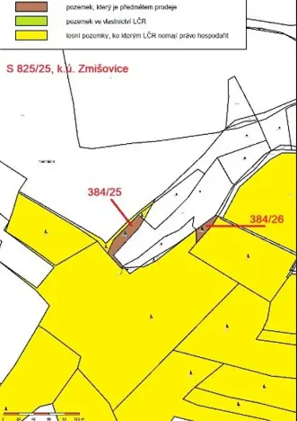 Prodej lesa, Červená Řečice, 1181 m2