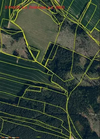 Prodej lesa, Červená Řečice, 52 m2