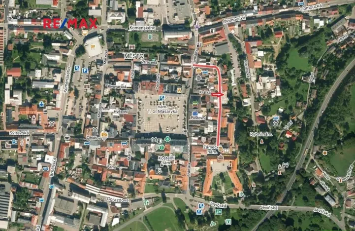 Prodej bytu 3+1, Moravská Třebová, Zámecká, 72 m2