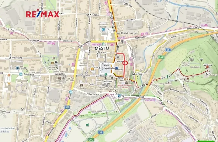 Prodej bytu 3+1, Moravská Třebová, Zámecká, 72 m2