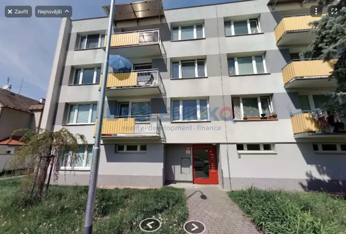Pronájem bytu 2+kk, České Budějovice, Zachariášova, 37 m2