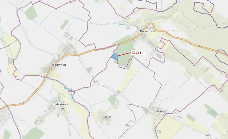 Dražba lesa, Bernardov, 12017 m2