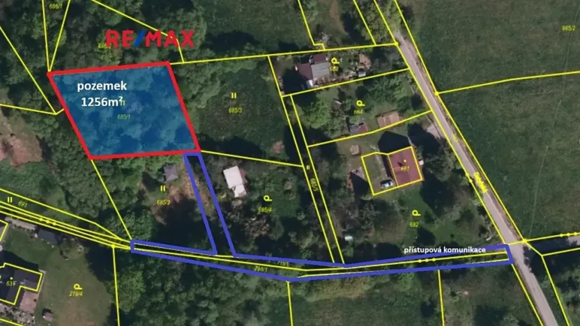 Prodej zahrady, Havířov, 1256 m2