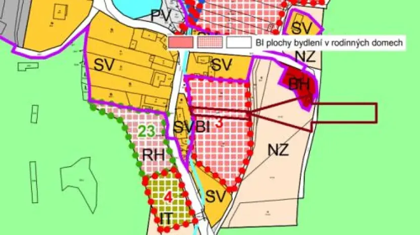 Prodej pozemku pro bydlení, Líté, 436 m2
