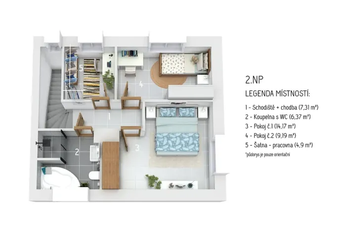 Prodej rodinného domu, Pustiměř, Konečná, 86 m2