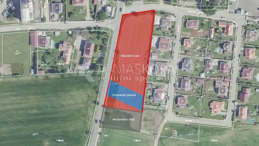 Prodej pozemku pro bydlení, Vysoký Újezd, 6994 m2