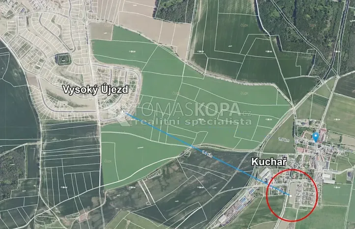 Prodej pozemku pro bydlení, Vysoký Újezd, 6994 m2