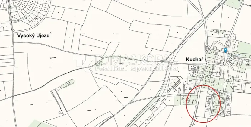 Prodej pozemku pro bydlení, Vysoký Újezd, 6994 m2