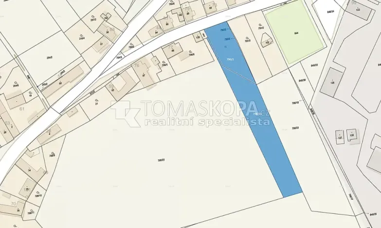 Prodej pozemku pro bydlení, Chlustina, 3235 m2