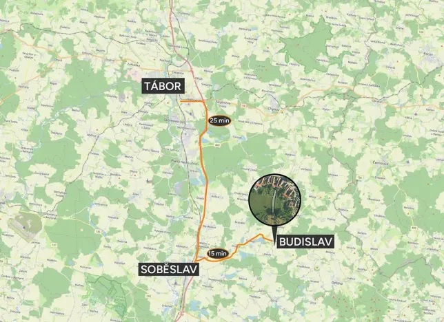 Prodej pozemku pro bydlení, Budislav, 1286 m2