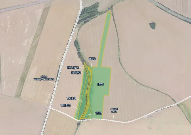 Prodej pole, Velvary, 74397 m2