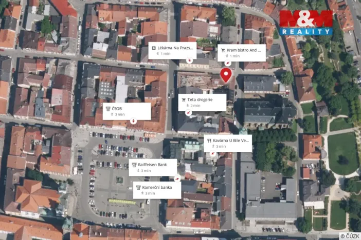 Pronájem kanceláře, Klatovy - Klatovy I, Čs. legií, 66 m2