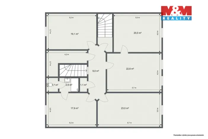 Prodej bytu 4+1, Karlovy Vary, Wolkerova, 146 m2