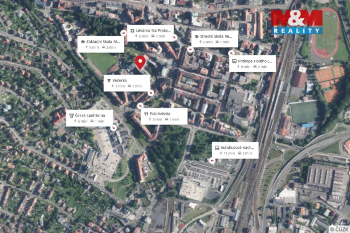 Pronájem bytu 3+1, Děčín - Děčín IV-Podmokly, Na Valech, 79 m2