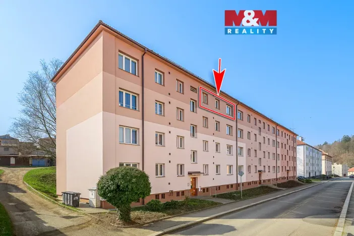 Prodej bytu 2+1, Ledeč nad Sázavou, Jaroslava Haška, 50 m2