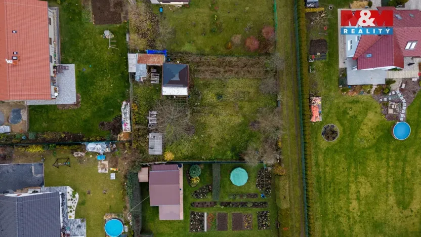 Prodej zahrady, Mělník, 652 m2