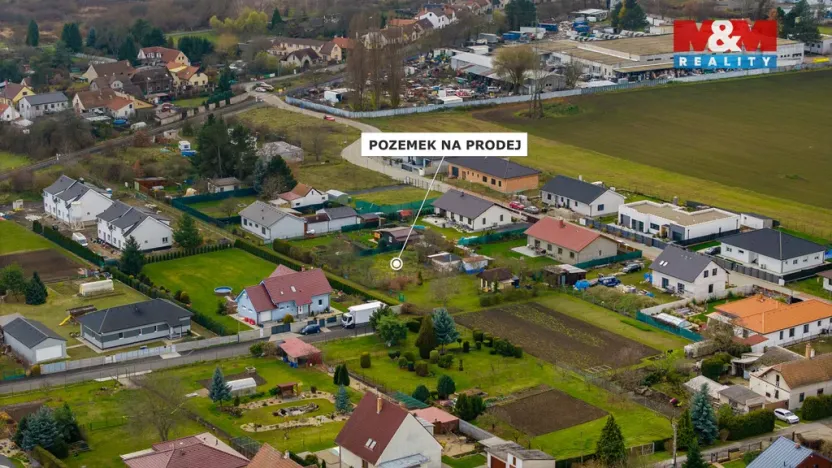 Prodej zahrady, Mělník, 652 m2