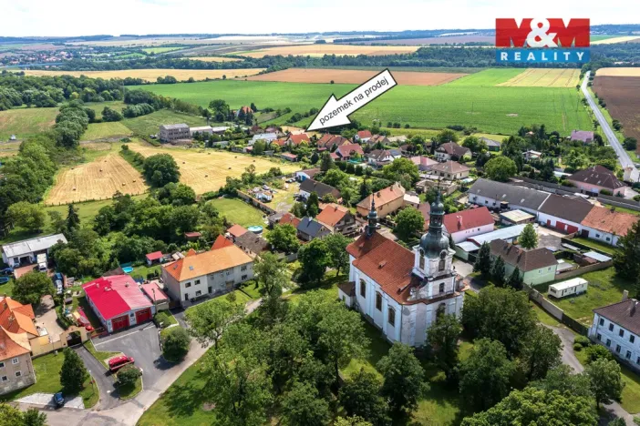 Prodej pozemku pro bydlení, Cítoliby, 1007 m2