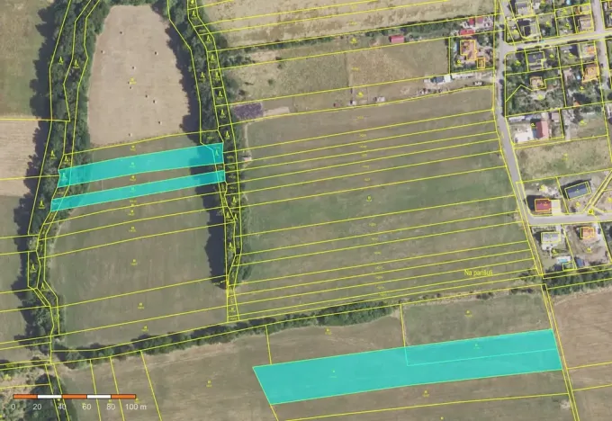 Prodej podílu lesa, Hudlice, 49952 m2