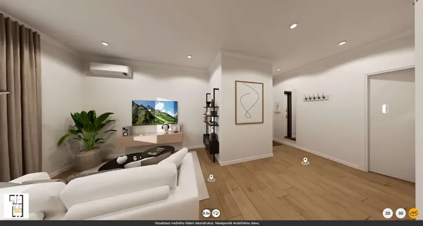 Prodej bytu 3+kk, Svoboda nad Úpou, Nový svět, 55 m2