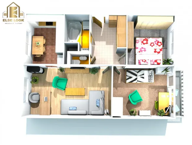 Prodej bytu 3+1, Meziměstí, 5. května, 73 m2