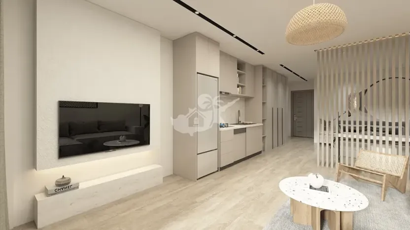 Prodej bytu 1+kk, Agios Amvrosios Keryneias, Kypr, 45 m2