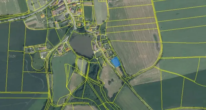 Prodej pozemku pro bydlení, Bystřice, 1046 m2
