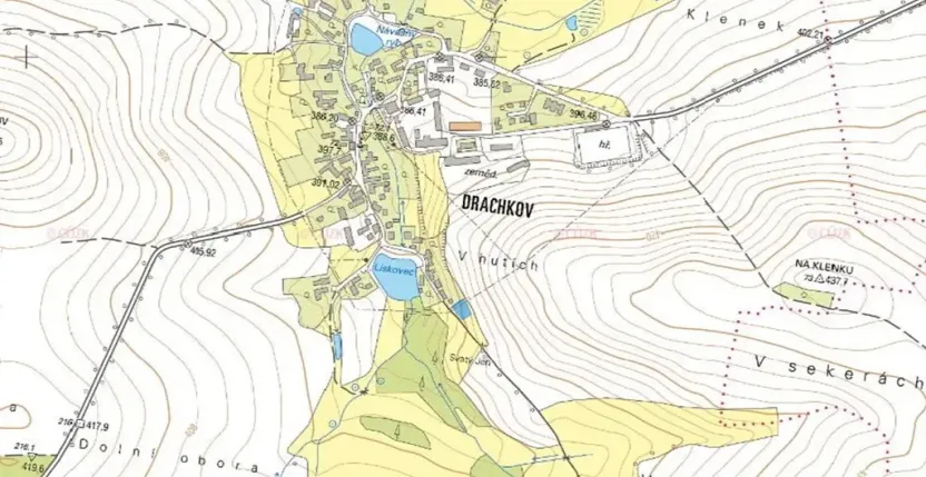 Prodej pozemku pro bydlení, Bystřice, 1046 m2