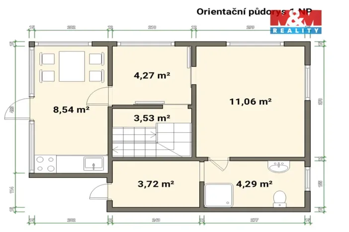 Prodej chaty, Mnichovice, 66 m2