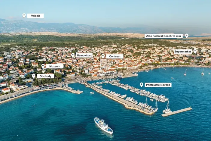 Prodej rodinného domu, Novalja, Chorvatsko, Velebitska ulica, 168 m2