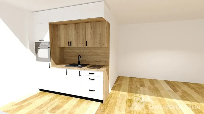 Pronájem bytu 1+kk, Zlín, Kúty, 29 m2