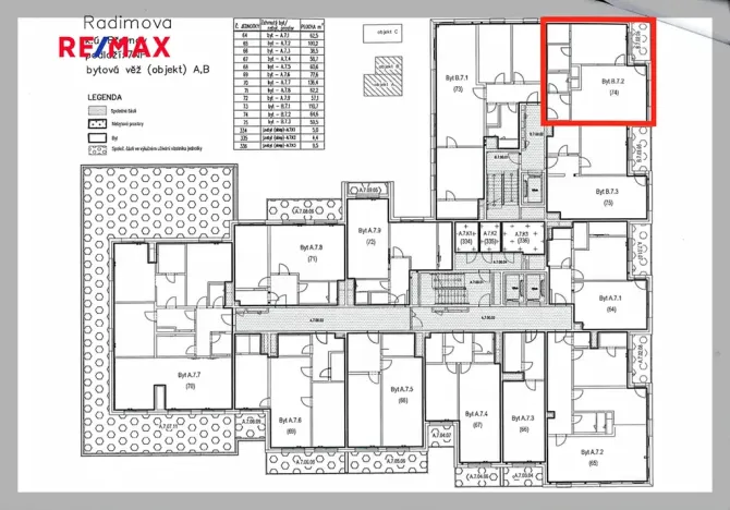 Pronájem bytu 2+kk, Praha - Břevnov, Radimova, 64 m2