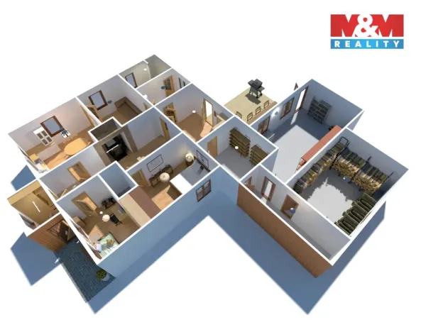 Prodej rodinného domu, Kalek, 153 m2