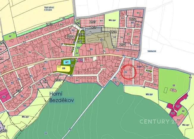 Prodej pozemku pro bydlení, Horní Bezděkov, K Jezírku, 1852 m2