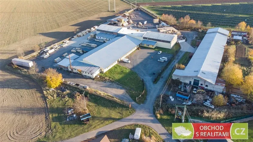 Pronájem skladu, Morašice, 350 m2