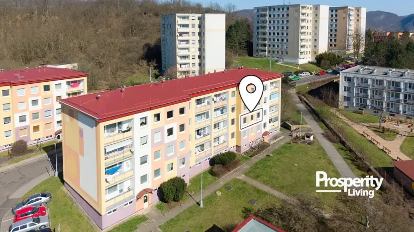 Prodej bytu 2+kk, Ústí nad Labem - Krásné Březno, Obvodová, 48 m2