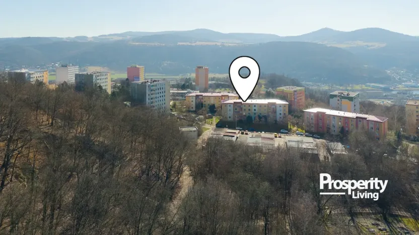 Prodej bytu 2+kk, Ústí nad Labem - Krásné Březno, Obvodová, 48 m2
