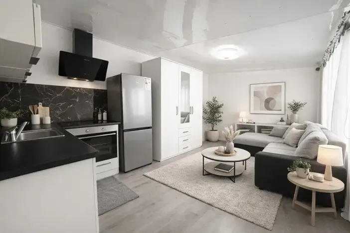 Pronájem bytu 1+kk, Praha - Horní Počernice, Votuzská, 25 m2