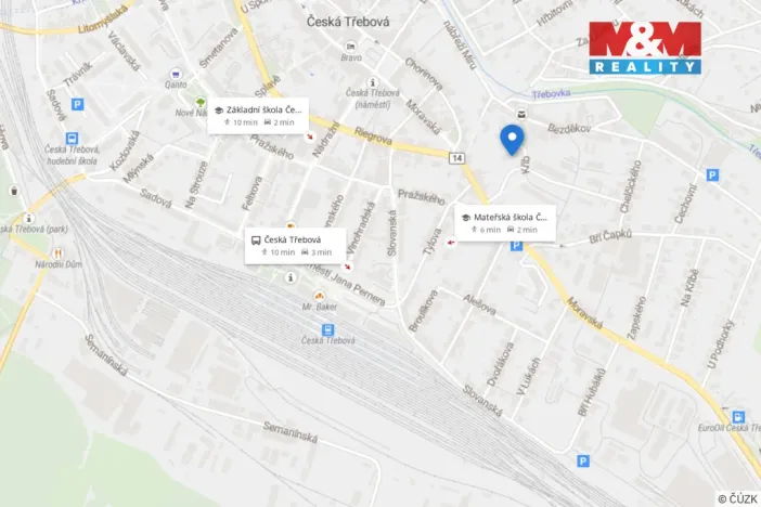 Prodej bytu 3+1, Česká Třebová, Křib, 66 m2