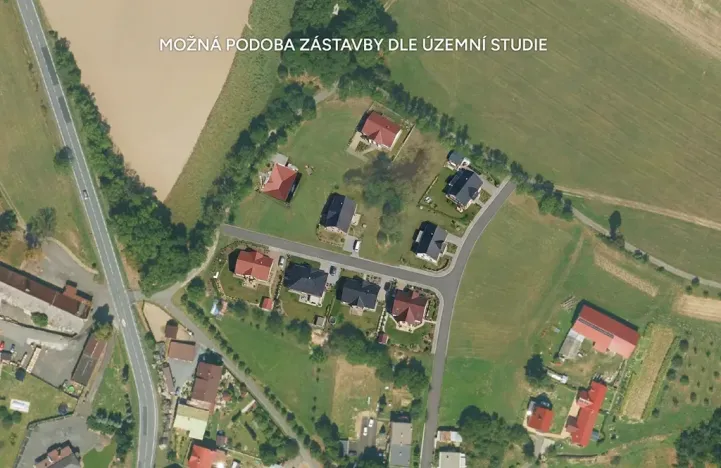 Prodej pozemku pro bydlení, Vrchy, 9986 m2