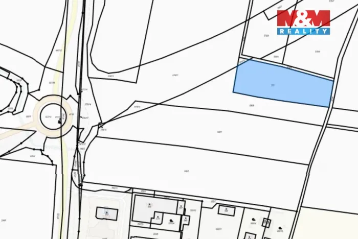 Prodej pole, Pardubice - Dražkovice, 722 m2