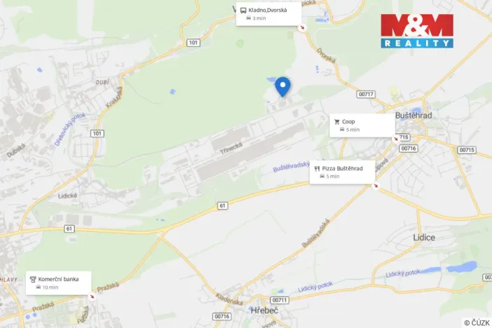 Pronájem kanceláře, Buštěhrad, U Panelárny, 30 m2